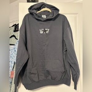 Lonely Ghost Halloween Spiderwebs All Star Charcoal Hoodie